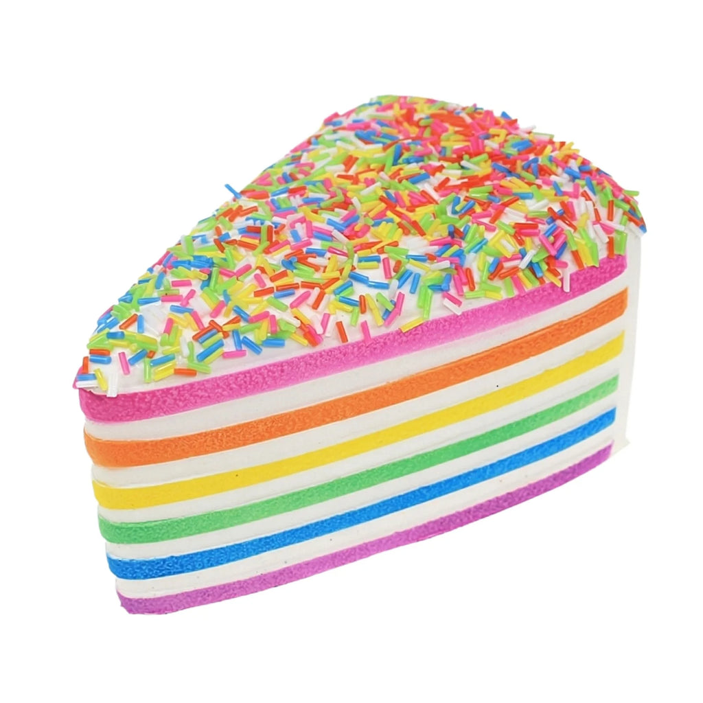 Squishy Rainbow Layer Cake Toy