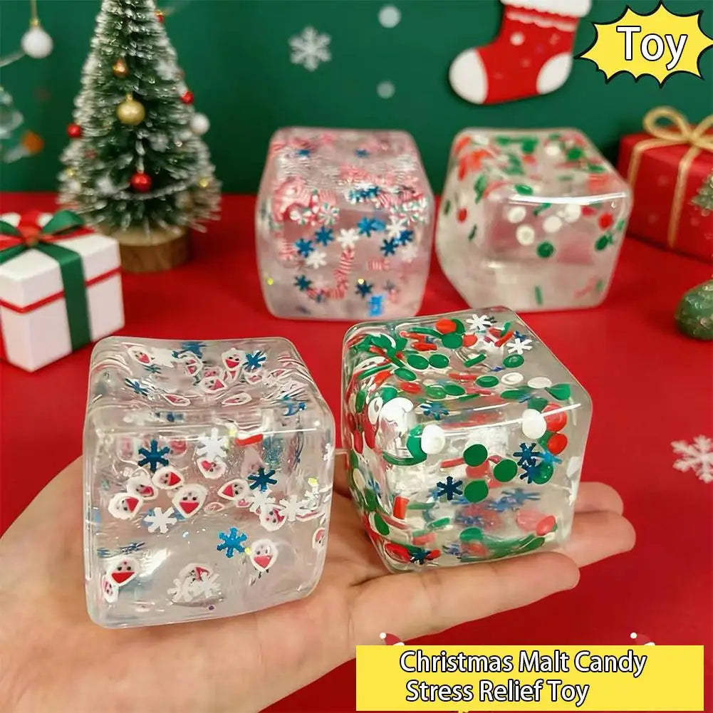Christmas Squish Ice Cubes