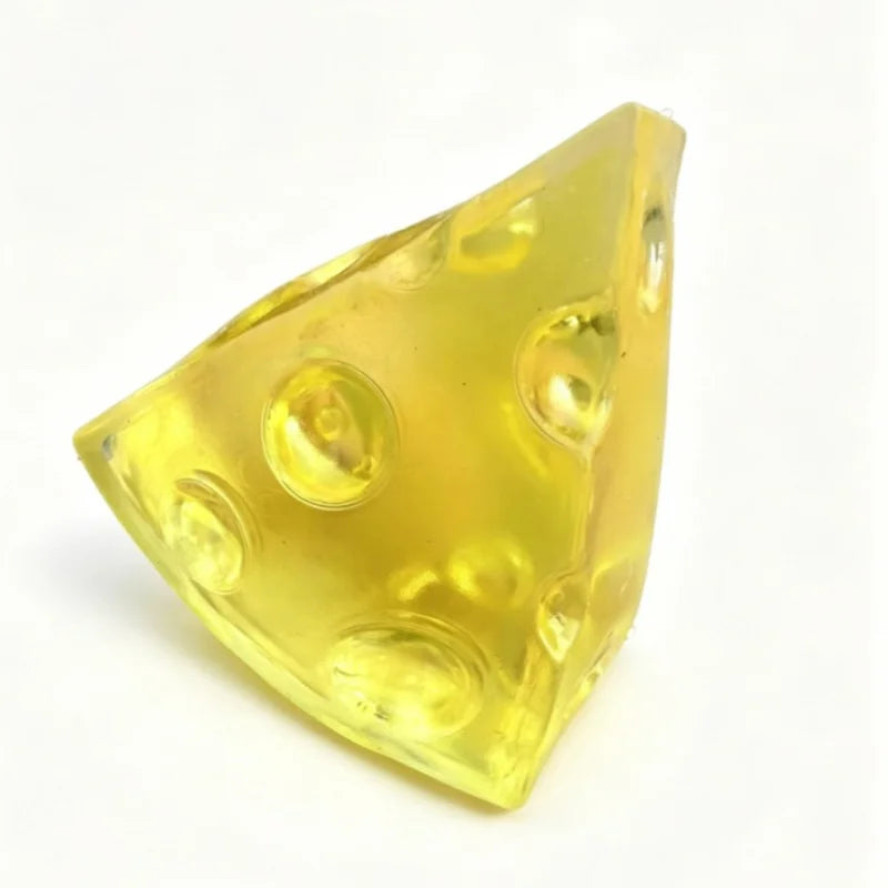 Clear Squishy Honey Cheese Square