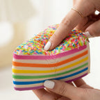 Squishy Rainbow Layer Cake Toy