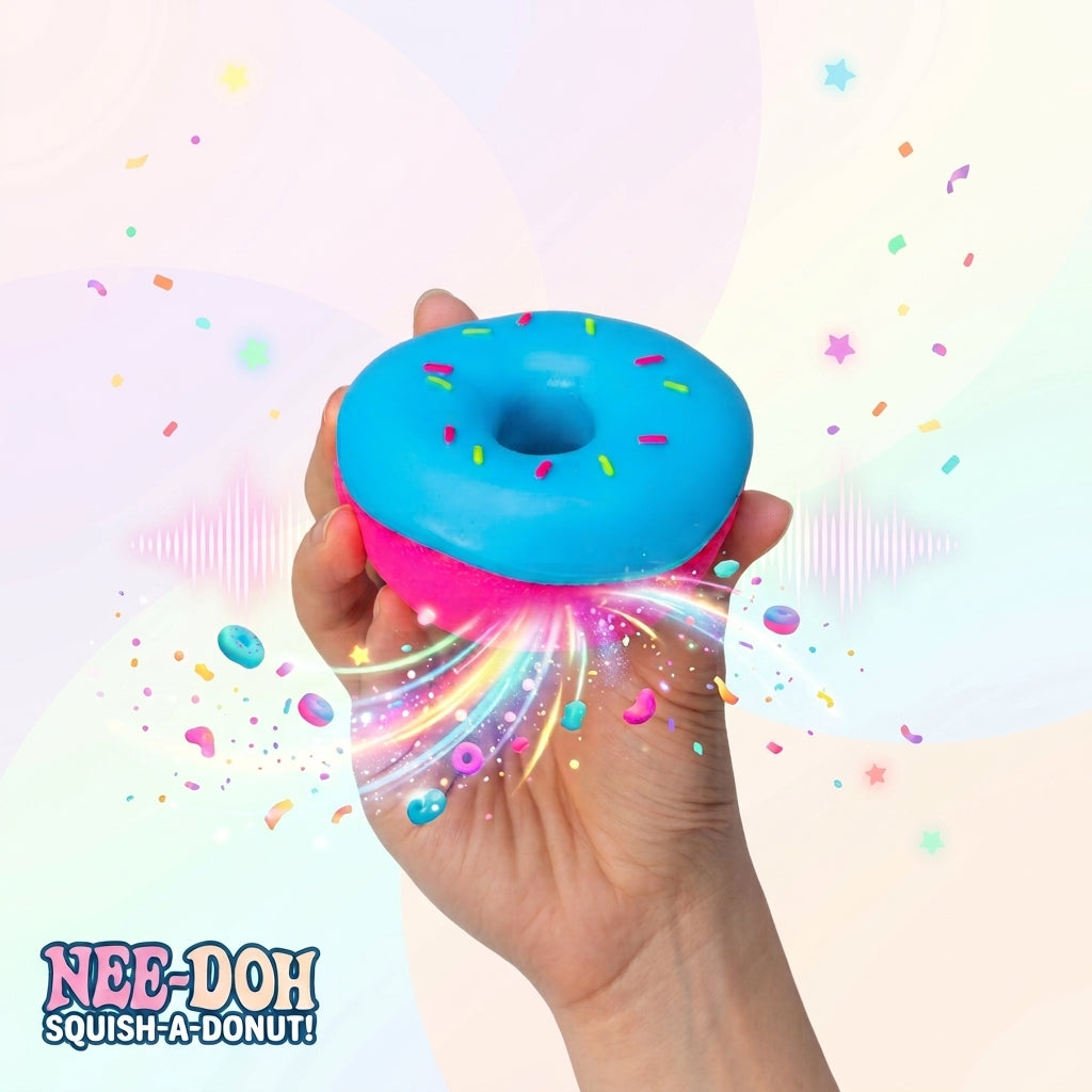 NeeDoh Jelly Donut Squishy